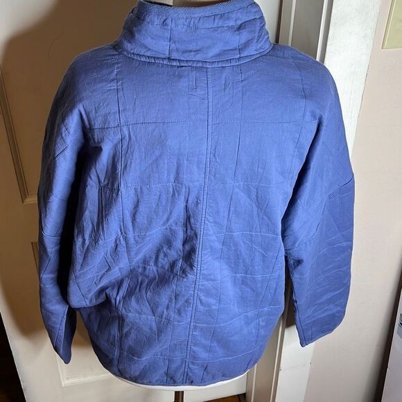 Amuse Society Women's Sea Breeze Quilted Embroidered Jacket Blue Size L/XL NWT - Picture 6 of 7